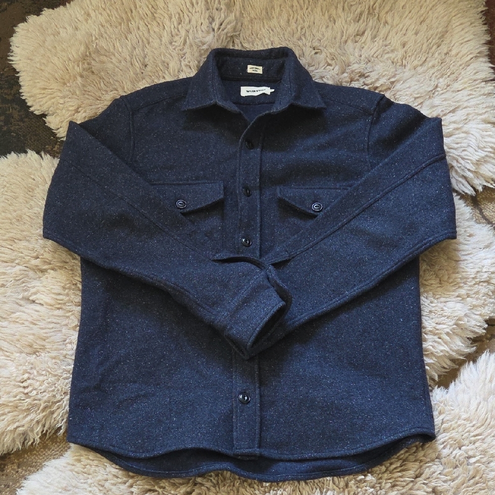 Taylor Stitch Wool Maritime Shirt
